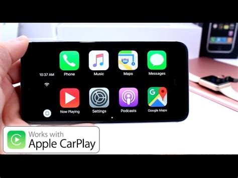 This often means their user interfaces are simplified, with less text and fewer icons to distract you from the road ahead. Apple CarPlay on iPhone or iPad - YouTube