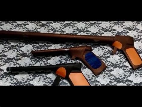 Cara membuat senjata api rakitan. Cara Membuat Pistol Mainan - YouTube