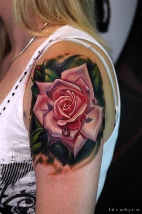 Rose Flower Tattoo On Shoulder Tattoo Designs Tattoo Pictures