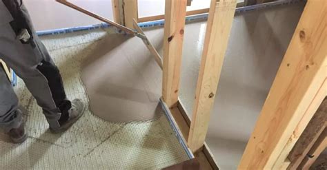 Concrete Over Plywood Upgrade Wood Subfloor Into Concrete