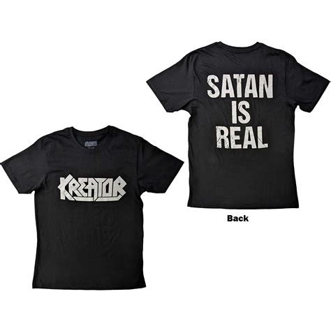 Kreator Satan Is Real ~ T Shirt Fuzz Bayonne