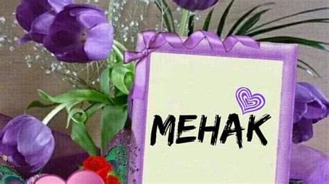 Here we listed all the best and updated best whatsapp status 2020. MEHAK Name Whatsapp Status - YouTube
