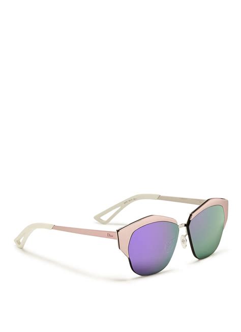Dior Montaigne Colourblock Acetate Cat Eye Optical Glasses Lyst