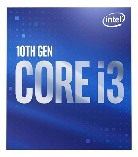Intel Core I3 10105 10ª Gen Lga1200 Socket Aslan Tecno
