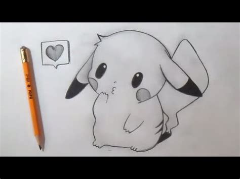 Pikachu can further evolve into raichu. Comment dessiner Pikachu mignon - YouTube