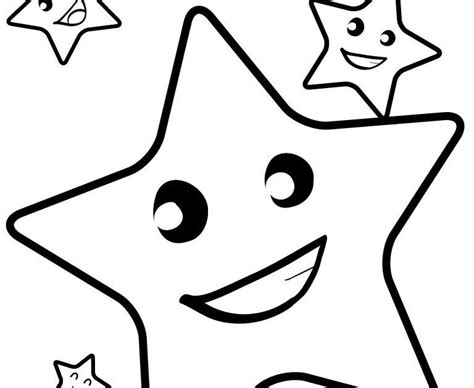 Contoh kumpulan sketsa mewarnai gambar bintang. Populer 30+ Sketsa Bintang