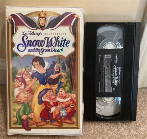 Snow White And The Seven Dwarfs Vhs Walt Disneys Masterpiece