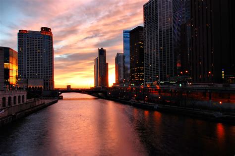 A Sweet Sunrise in Chicago HDR | i drove into the city last … | Flickr