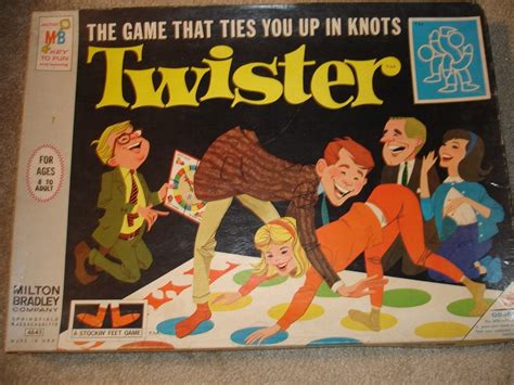 Vintage Twister Game 1966