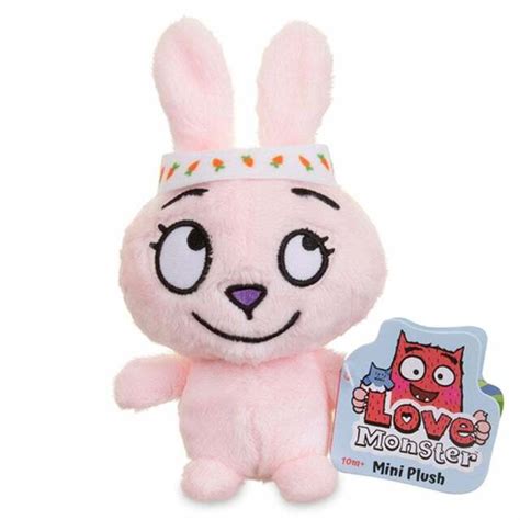 Love Monster Tiniest Fluffiest Bunny Small Soft Plush Toy Cbeebies Kids