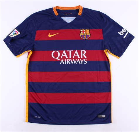 Largest selection of football kits online. Lionel "Leo" Messi Signed Barcelona Jersey (Messi COA ...