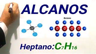 ALCANOS Formula Molecular Estructural Y Condensada Doovi