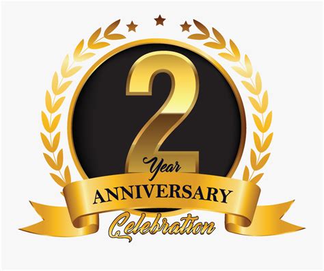 2nd Anniversary Logo Png Free Transparent Clipart Clipartkey