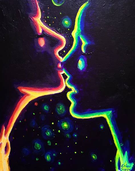 The Kiss Of Love Painting By Corina Chirila Saatchi Art