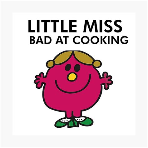 Little Miss Bad At Cooking Meme Photographic Print For Sale By Gumdropxheartz Redbubble