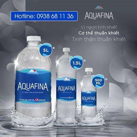 Bảng giá thùng nước suối Aquafina ml ml và L sỉ lẻ mới nhất