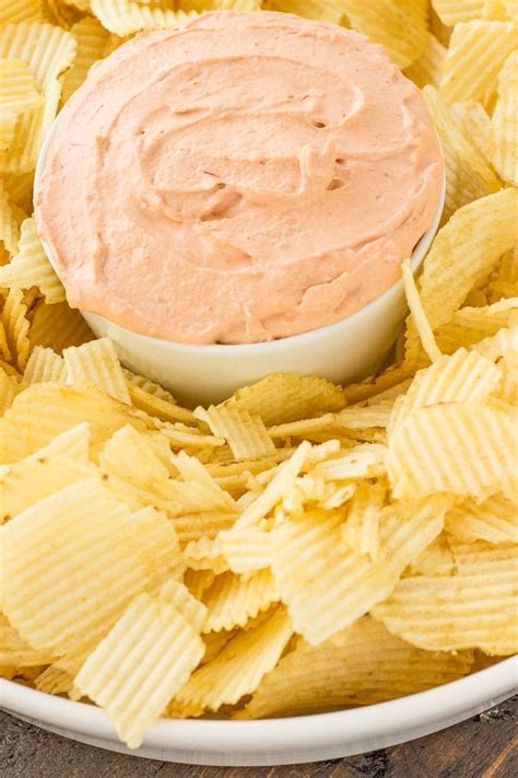 The Best Potato Chip Dip Ever Only 3 Ingredients Chip Dip Recipes Dip For Potato Chips