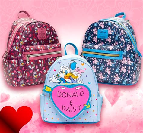 These Valentines Day Loungefly Mini Backpacks Are Perfect For Lovebirds