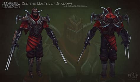 Lol Zed The Master Of Shadows By Missmaddytaylor On Deviantart