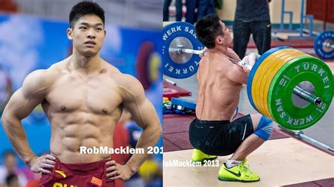 Mens National Weightlifting Team Of China Youtube