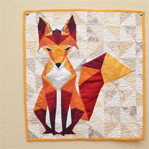 Beautiful Fox Quilt By Westandarrowquilts