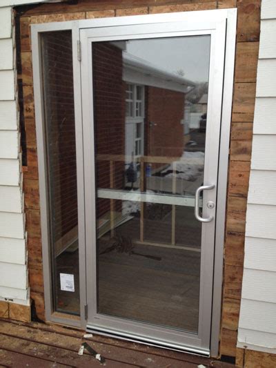 Exterior Commercial Entry Glass Door Lusirus