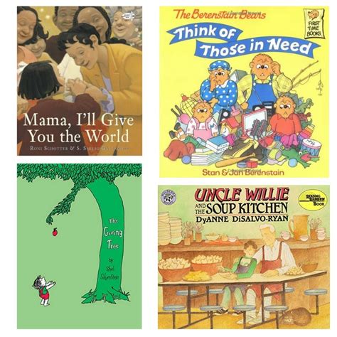 Books For Teaching Kids To Give Back And Help Others