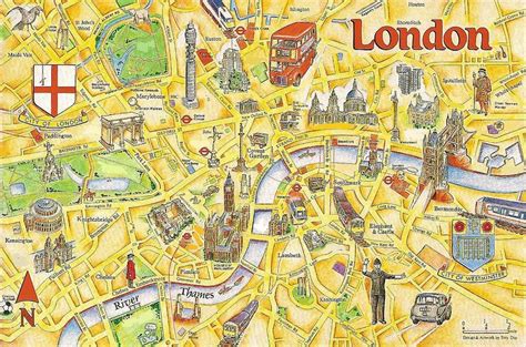 Sehenswürdigkeiten in england gibt es, wie sand am meer. London Tourist Map Quiz - By mucciniale