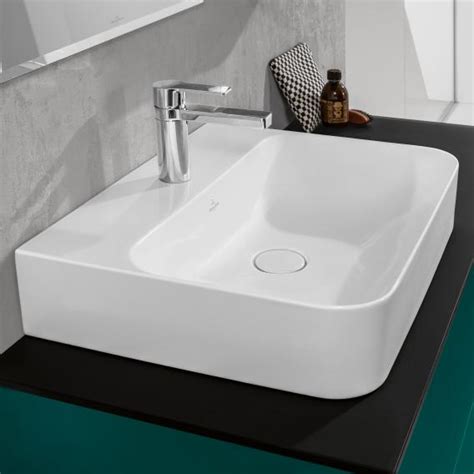 Villeroy And Boch Finion Washbasin White With Ceramicplus Grounded