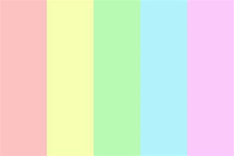 Accent, dark2, paired, pastel1, pastel2, set1, set2, set3. Rainbow Pastel Color Palette in 2020 | Pastel colour ...