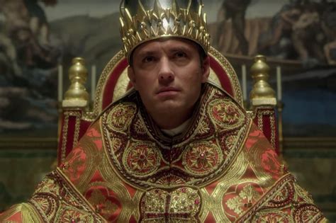 Jude Law In The Trailer For The Young Pope Popsugar Entertainment