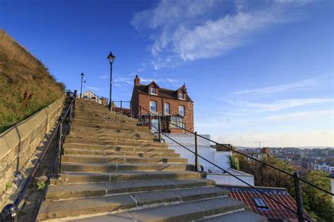 199 Steps Whitby Editorial Photo Image Of House Ocean 59438816