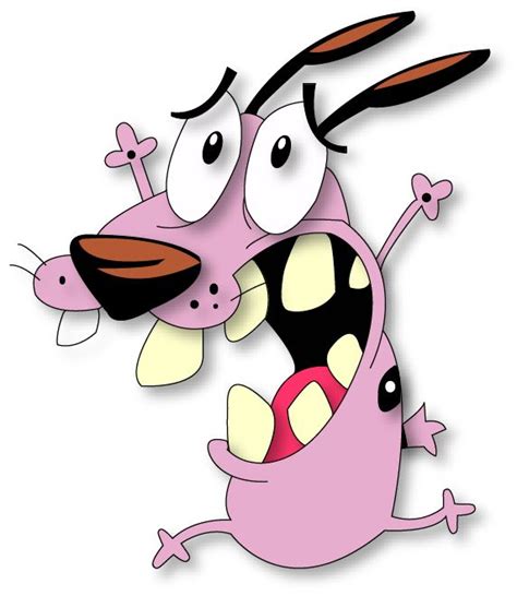 Courage The Cowardly Dog Same As Cowardly Lion Fearful But Brave
