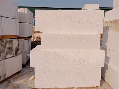 Marble Blocks Stone Blocks Pure White Marble Blocks Viet Nam
