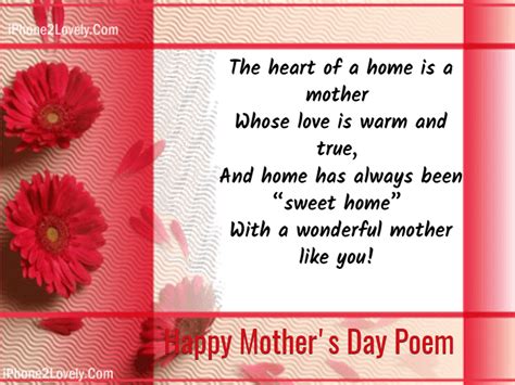 50 Short Mother Day Poems 2022 Quotes Yard