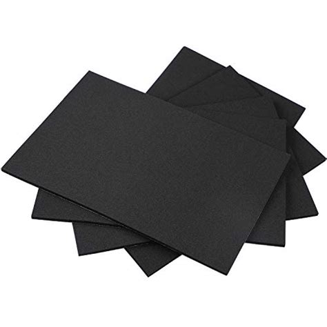 Black Foam Padding Rubber Sheet Self Adhesive Weather Strip Rubber