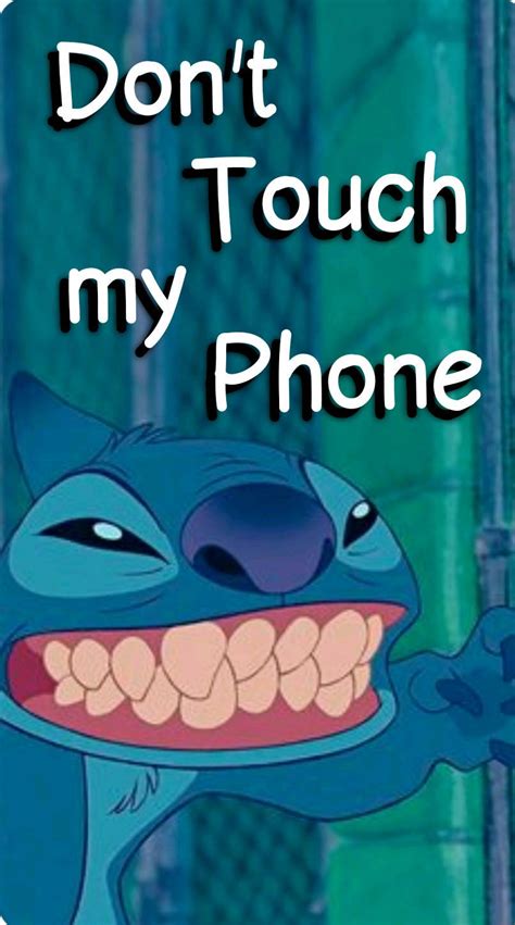 Top Dont Touch My Phone Stitch Wallpapers Full Hd K Free To Use