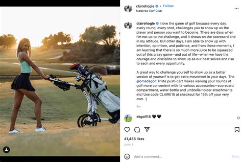 Why Some Golf Fans Are Calling Claire Hogle The Next Paige Spiranac The Best Porn Website