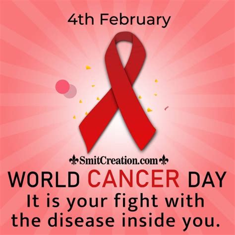 Th February World Cancer Day Picture Slogan Smitcreation Com