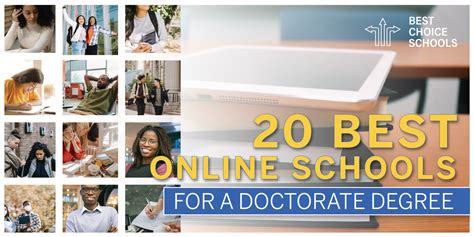 20 Best Online Schools For Doctorate Degrees Best Choice Schools