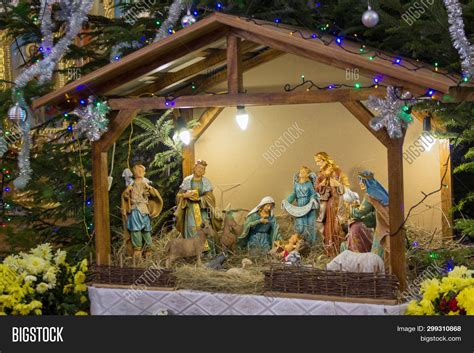 Nativity Scene Church Image And Photo Free Trial Bigstock
