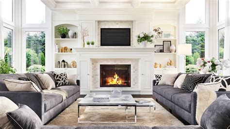 Luxury House Living Room Interior