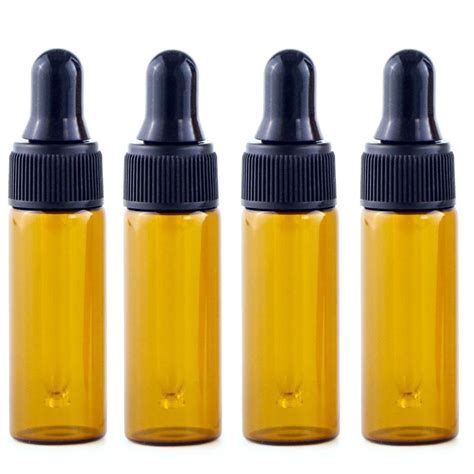 1pcs 5ml Clear Essential Oil Vial Dropper Reagent Eye Dropper Pipette