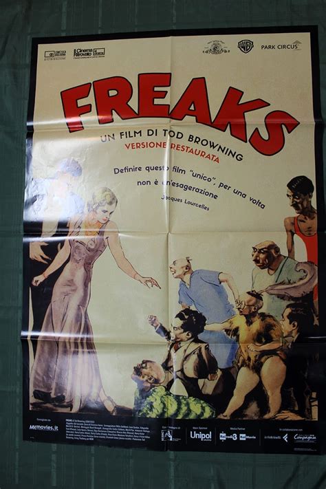 Freaks Usa 1932 Italian Reproduction One Sheet Poster Aaa Vintage Posters
