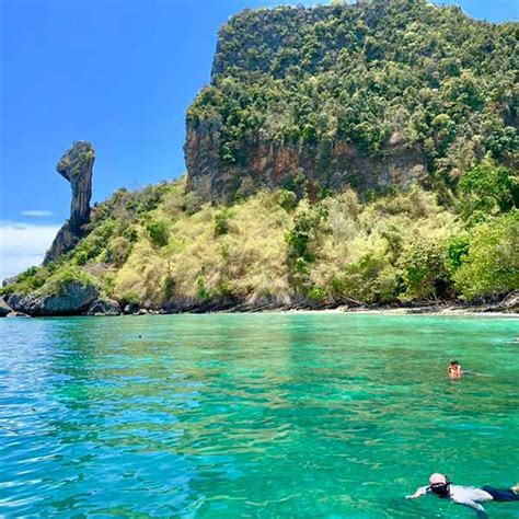 Krabi Day Tour 4 Islands By Long Tail Boat Phuket Dream Company