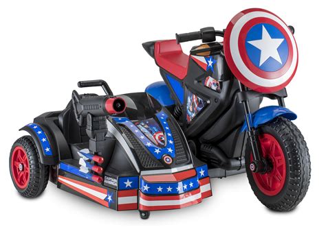 Kid Trax Marvels Captain America Motorcycle Toy Deals Coupons