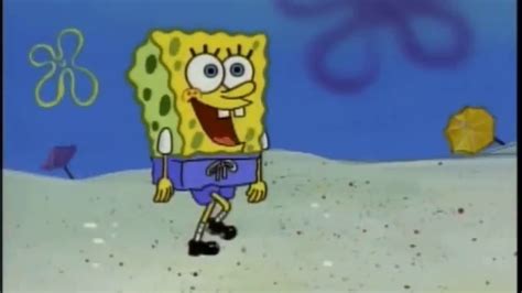 Spongebob Stepping On The Beach 2 Youtube