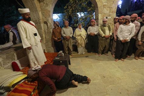 photo gallery iraqi yazidis a visit to a temple multimedia ahram online