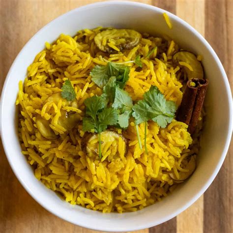 Easy Indian Mushroom Rice Mushroom Pilau Recipe Cooking Gorgeous