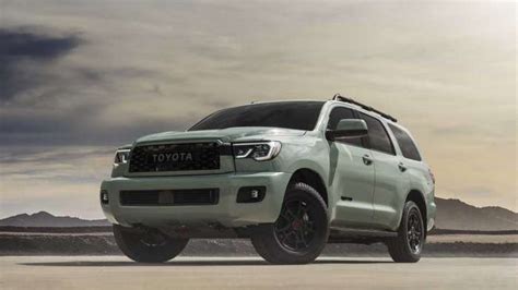 Exclusive 2022 Toyota Sequoia Trd Pro Color Choice Is A Curious One